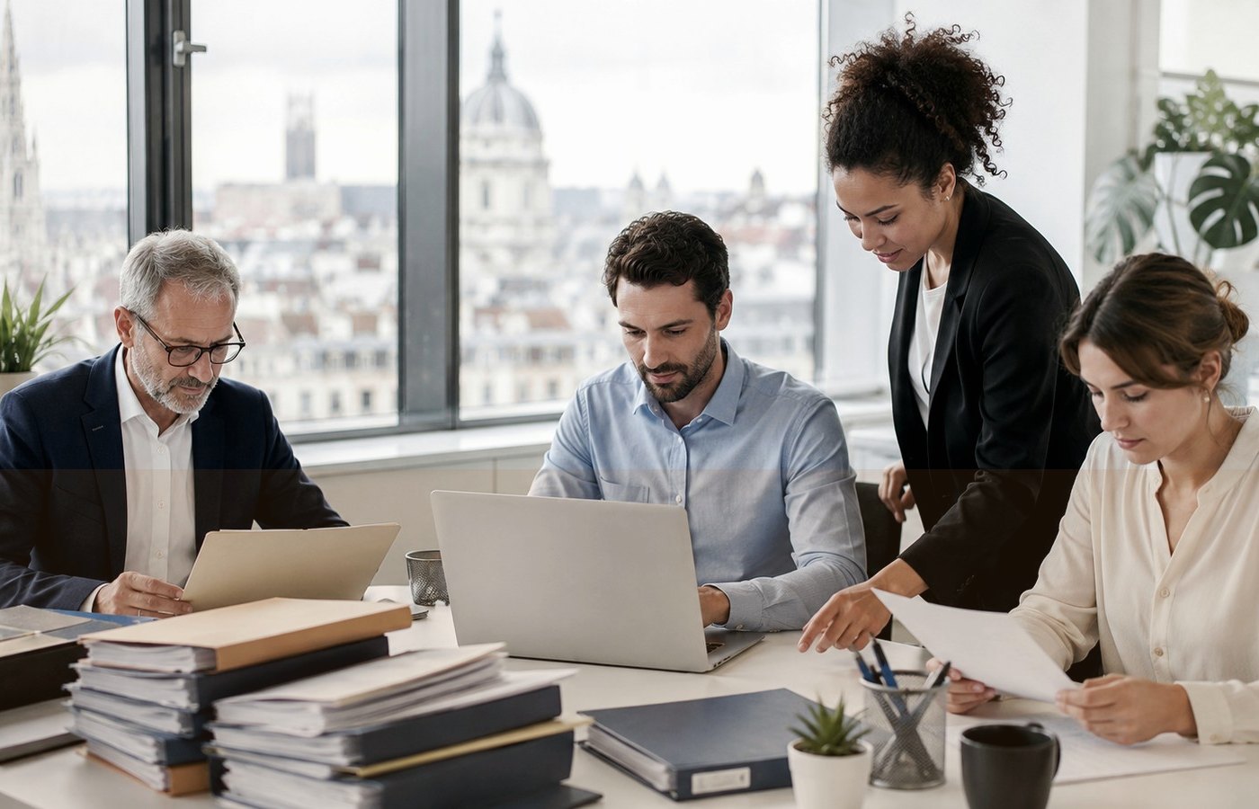 Organisation de dossiers et courriers de retraite